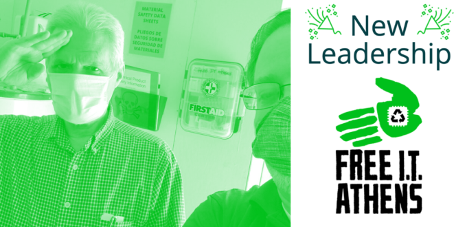 New leadership at Free I.T. Athens