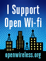 I support open wifi badge from the Electronic Frontier Foundation